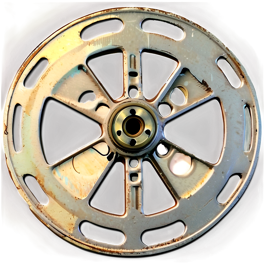 Old School Film Reel Png Vaq PNG Image