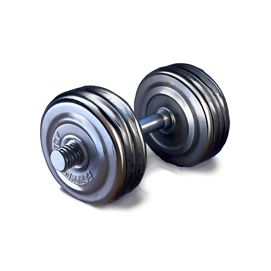 Old School Metal Dumbbells Png 06202024 PNG Image