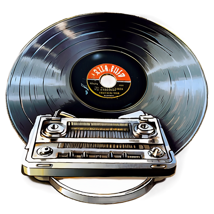 Old School Record Png Hpq PNG Image