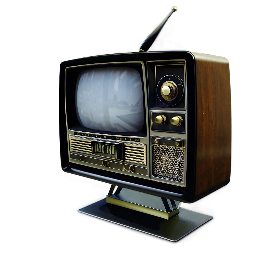 Old School Television Png Hof32 PNG Image