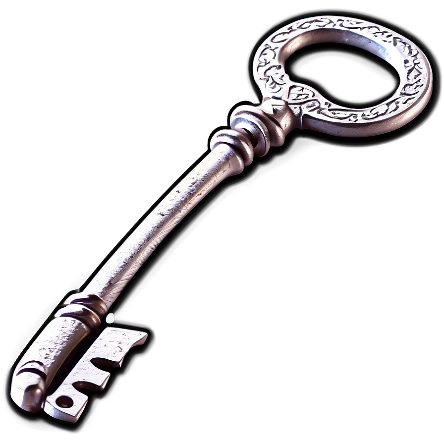 Old Skeleton Key Illustration Png Tiu3 PNG Image