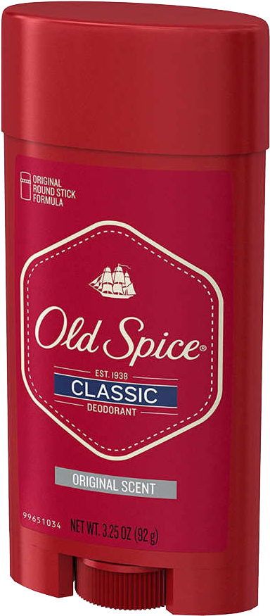 Old Spice Classic Deodorant Original Scent PNG Image