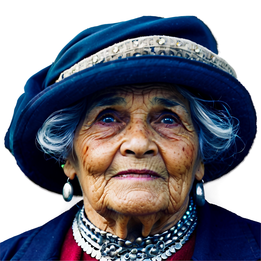 Old Woman B PNG Image