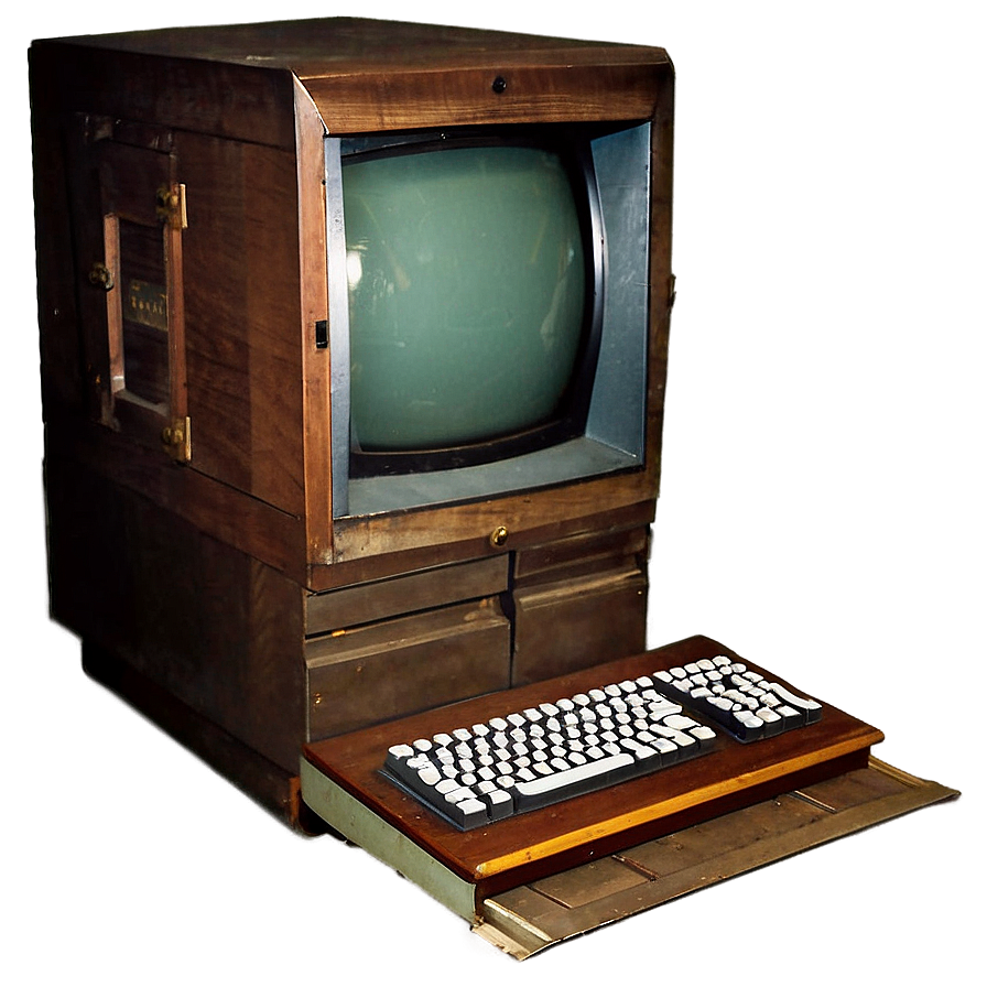 Old-world Computer Technology Png Sjj34 PNG Image