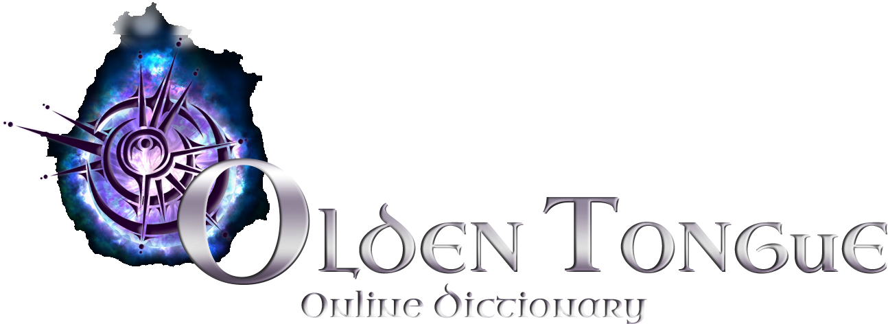 Olden Tongue_ Online Dictionary_ Logo PNG Image