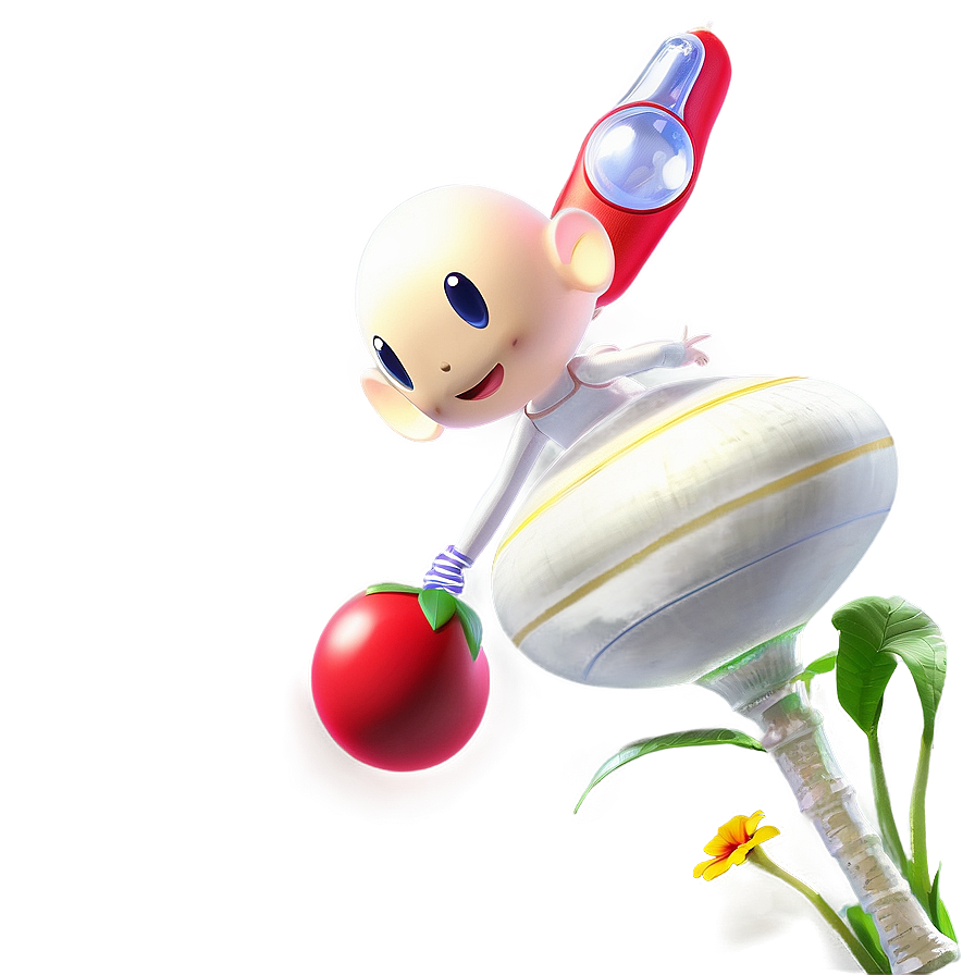 Olimar And Pikmin Png Fgr PNG Image