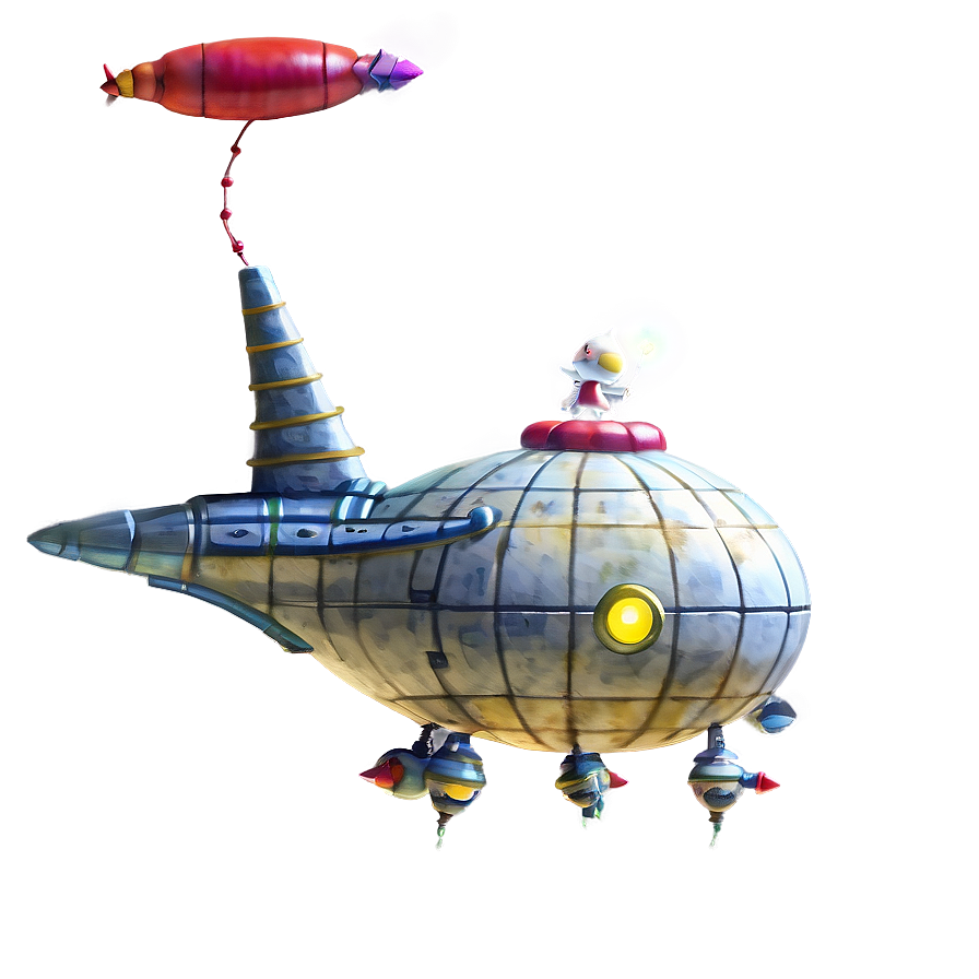 Olimar Flying Ship Png Kye PNG Image