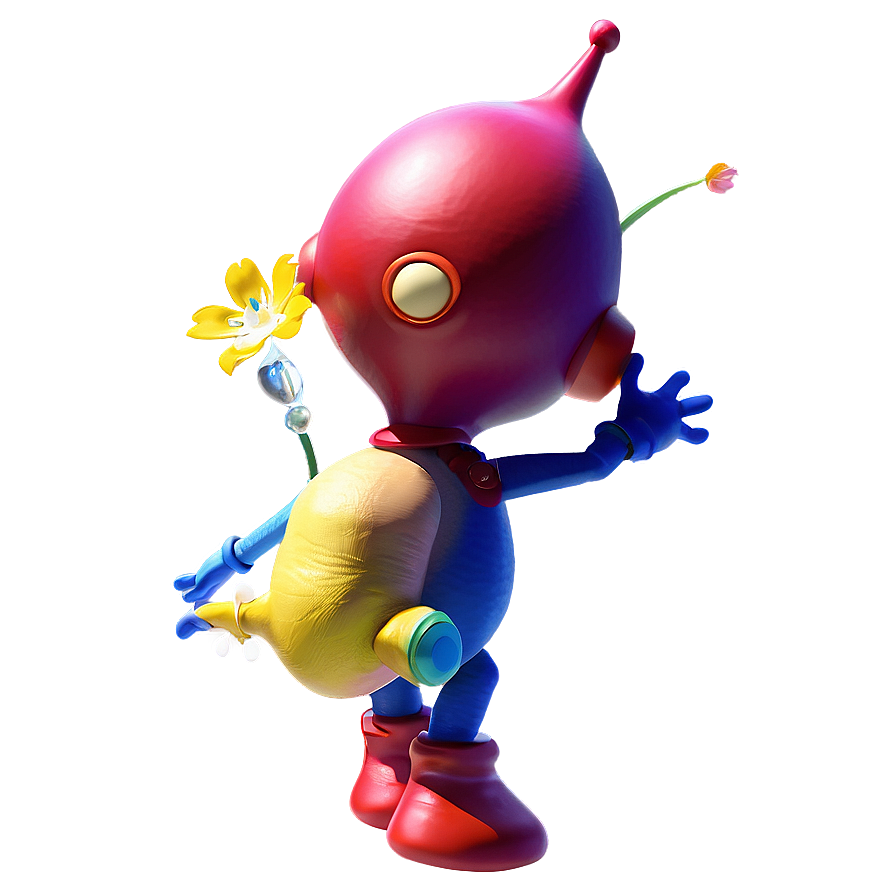 Olimar Pikmin Commander Png Uxe65 PNG Image