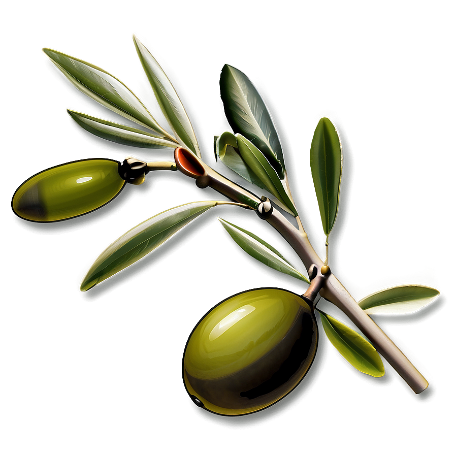 Olive Sprig Png Pkf PNG Image