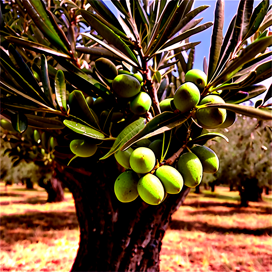 Olive Tree Orchard Png 05242024 PNG Image