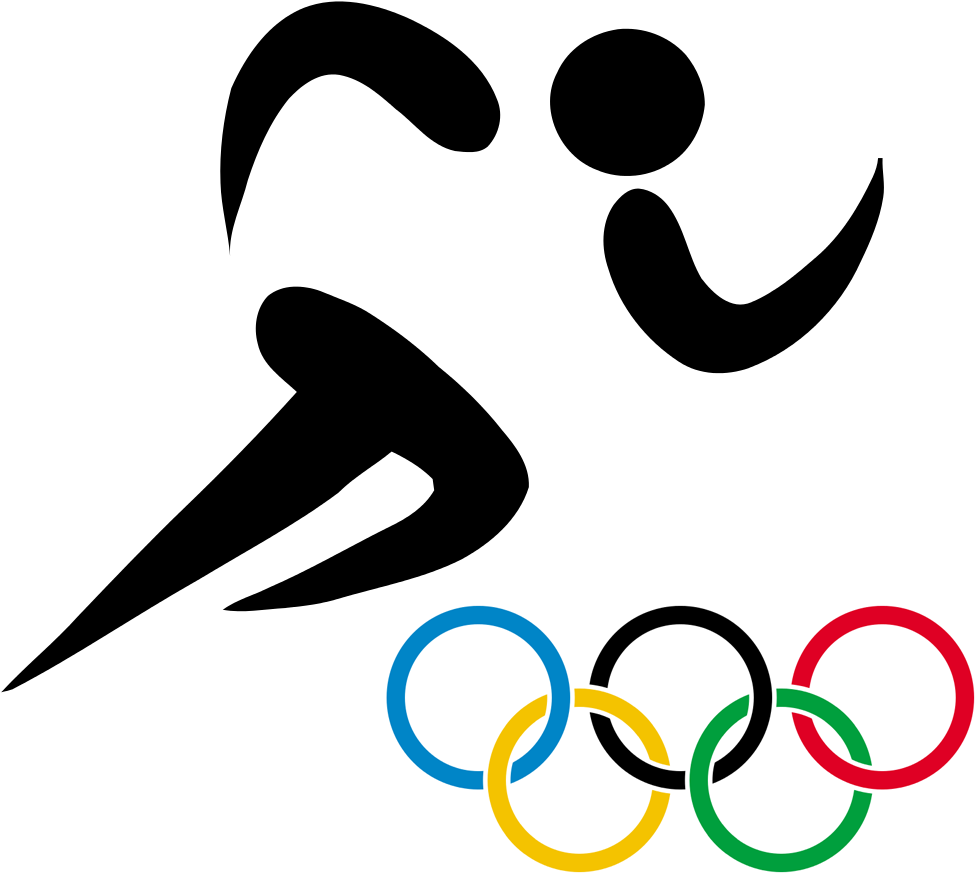 Olympic Games Iconand Rings PNG Image