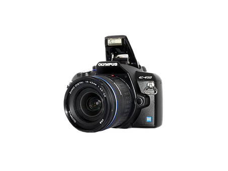 Olympus E450 D S L R Camera PNG Image