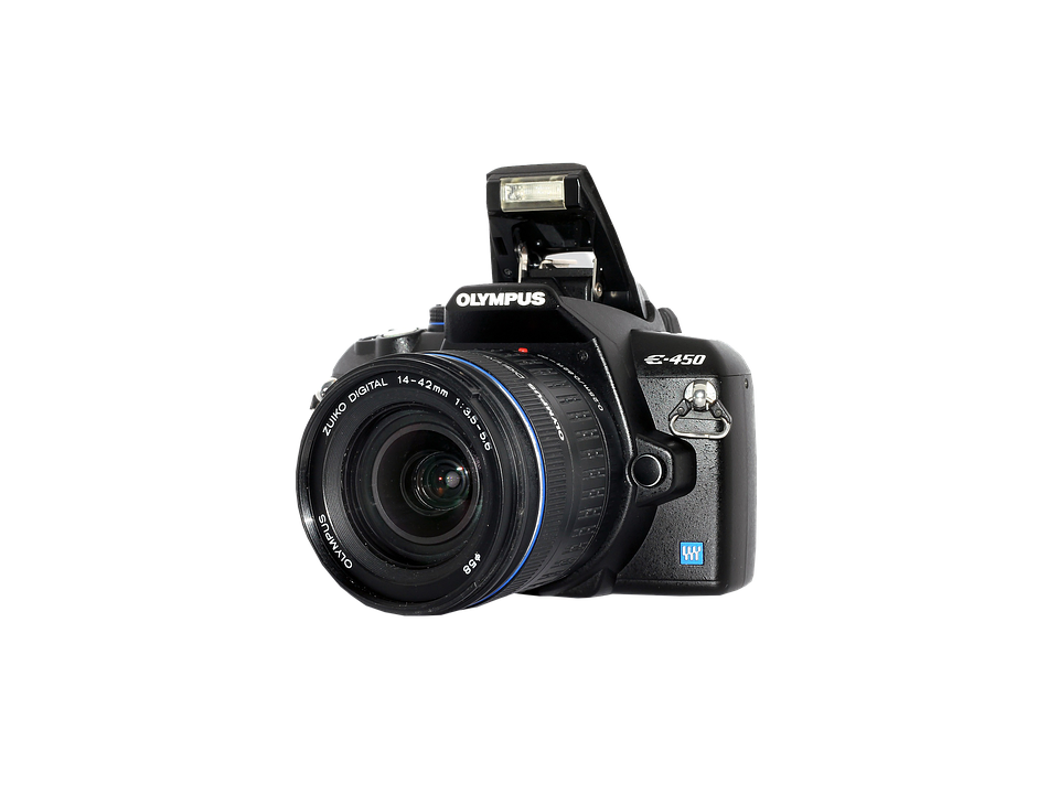 Olympus E450 D S L R Camera PNG Image