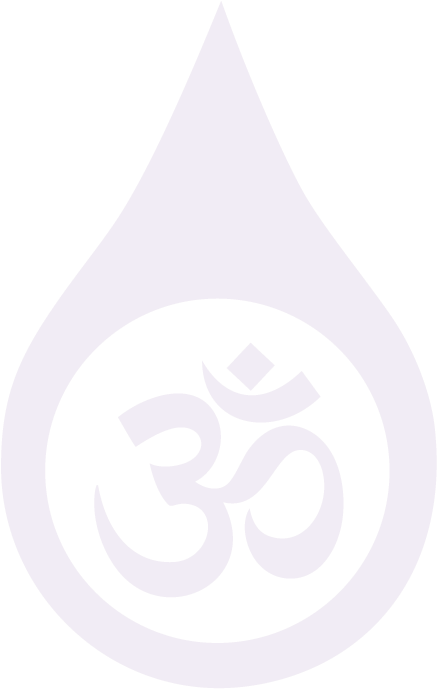 Om Symbol Water Drop Spa Concept PNG Image