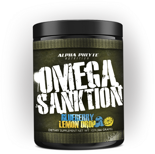 Omega Sanction Supplement Container PNG Image