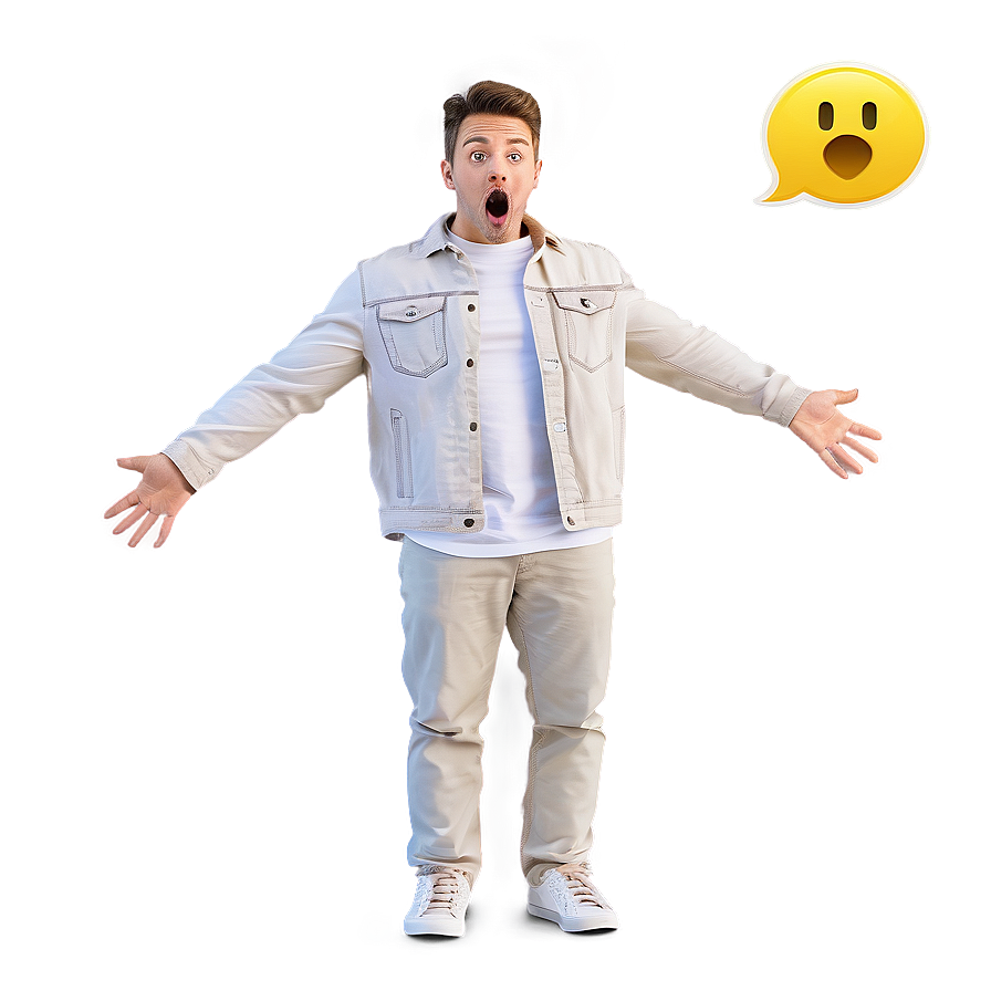 Omg Surprised Emoji Png Wko PNG Image