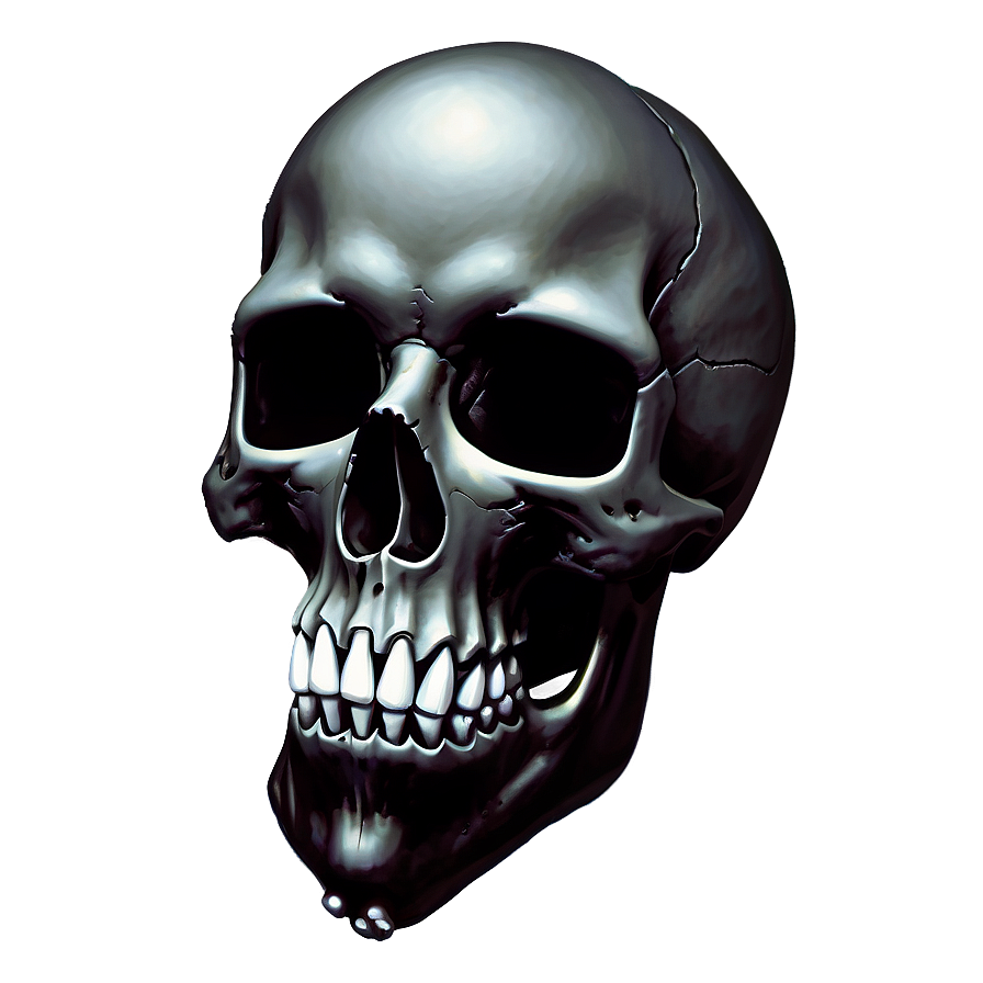 Ominous Horror Skull Png Ksp PNG Image