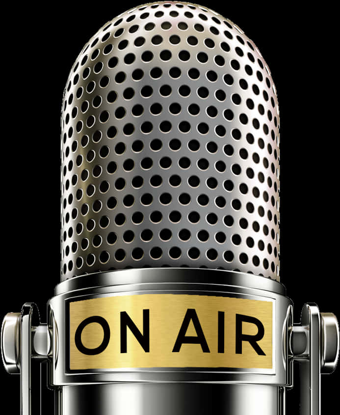 On Air Microphone Image PNG Image