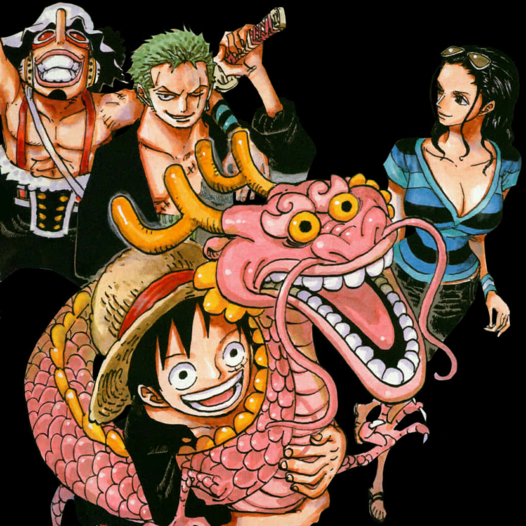 One_ Piece_ Anime_ Characters PNG Image