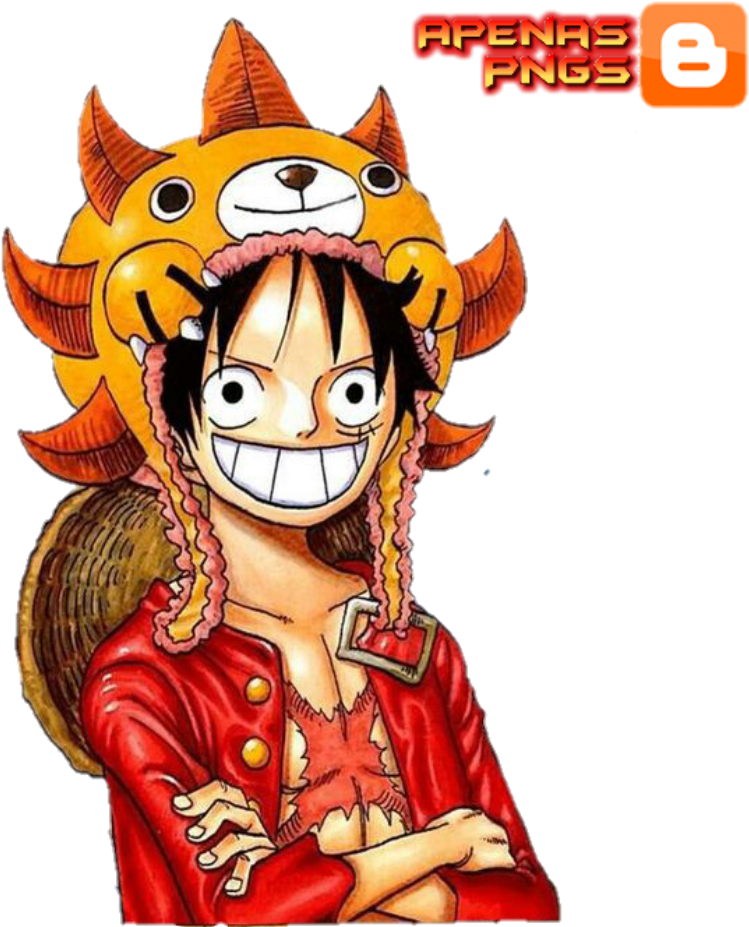 One Piece Luffy Chopper Hat PNG Image