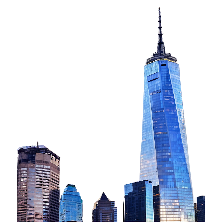 One World Trade Center Photo Realistic Png Edx54 PNG Image