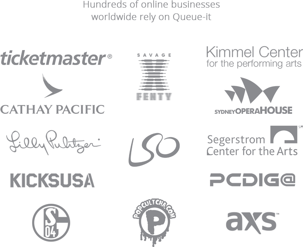 Online Business Logos Queueit Partners PNG Image