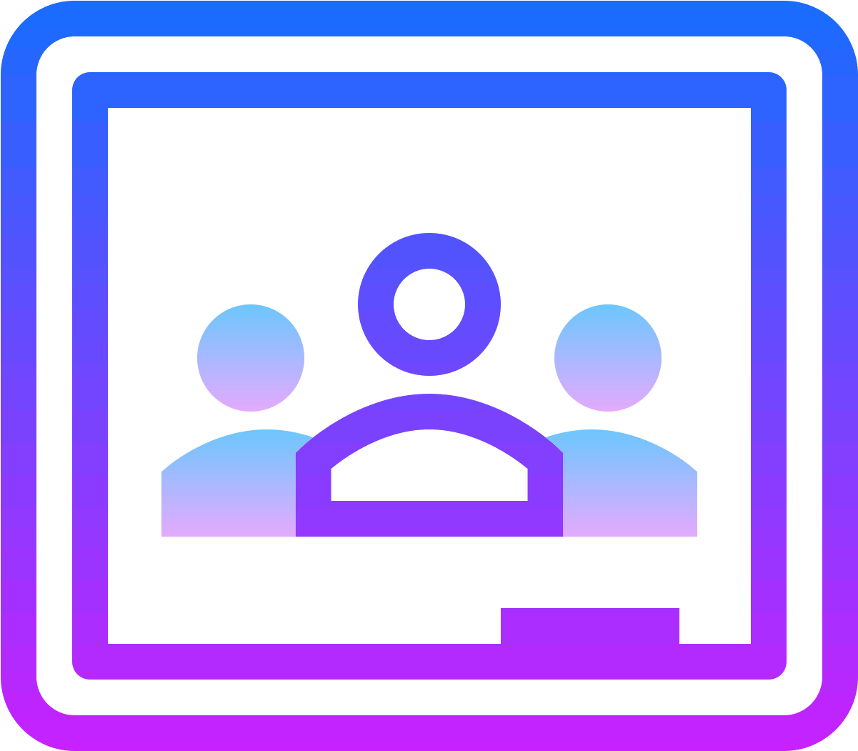 Online Classroom Icon PNG Image