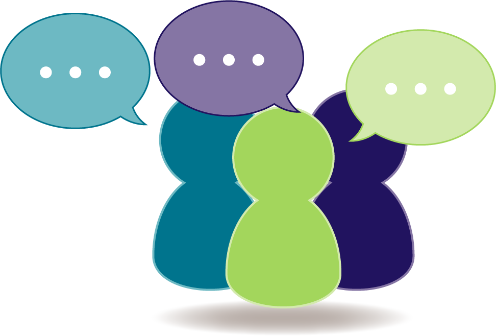 Online Forum Discussion Illustration PNG Image