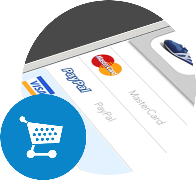 Online Payment Options Display PNG Image