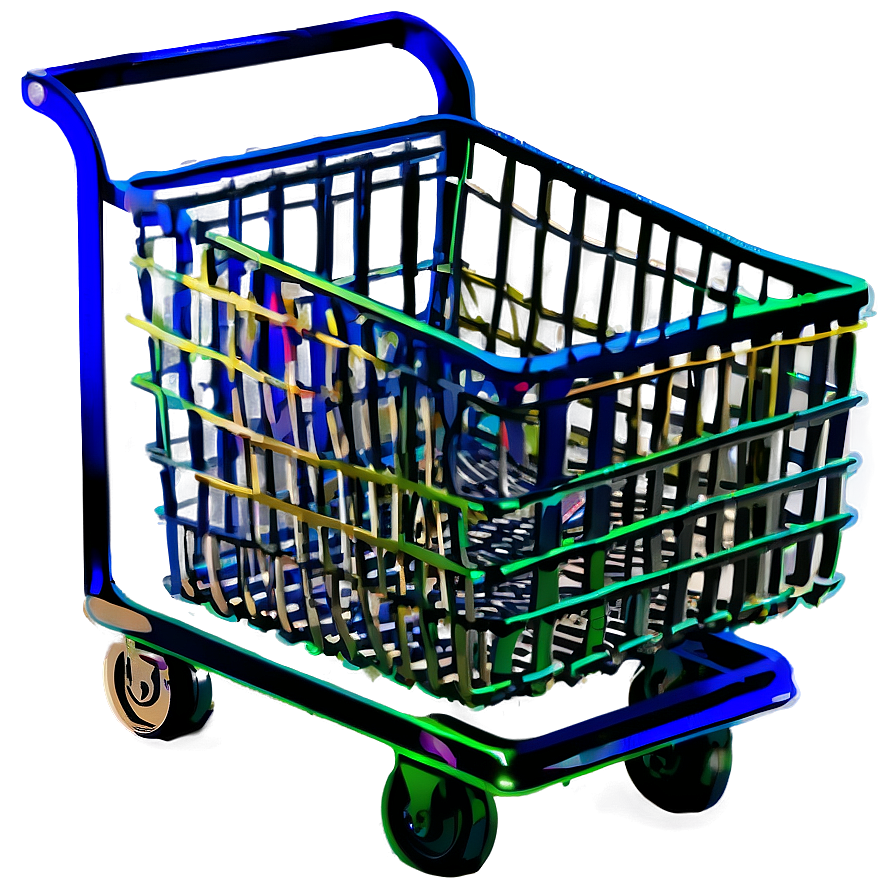 Online Shopping Cart Png She PNG Image