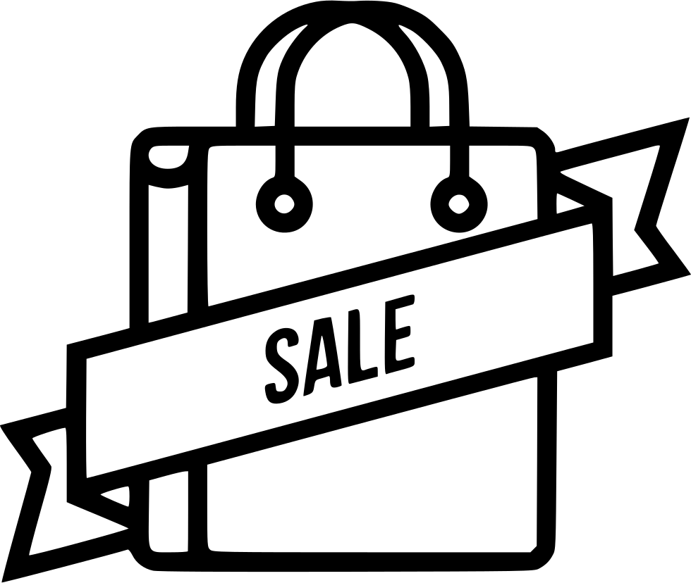 Online Shopping Sale Tag Icon PNG Image