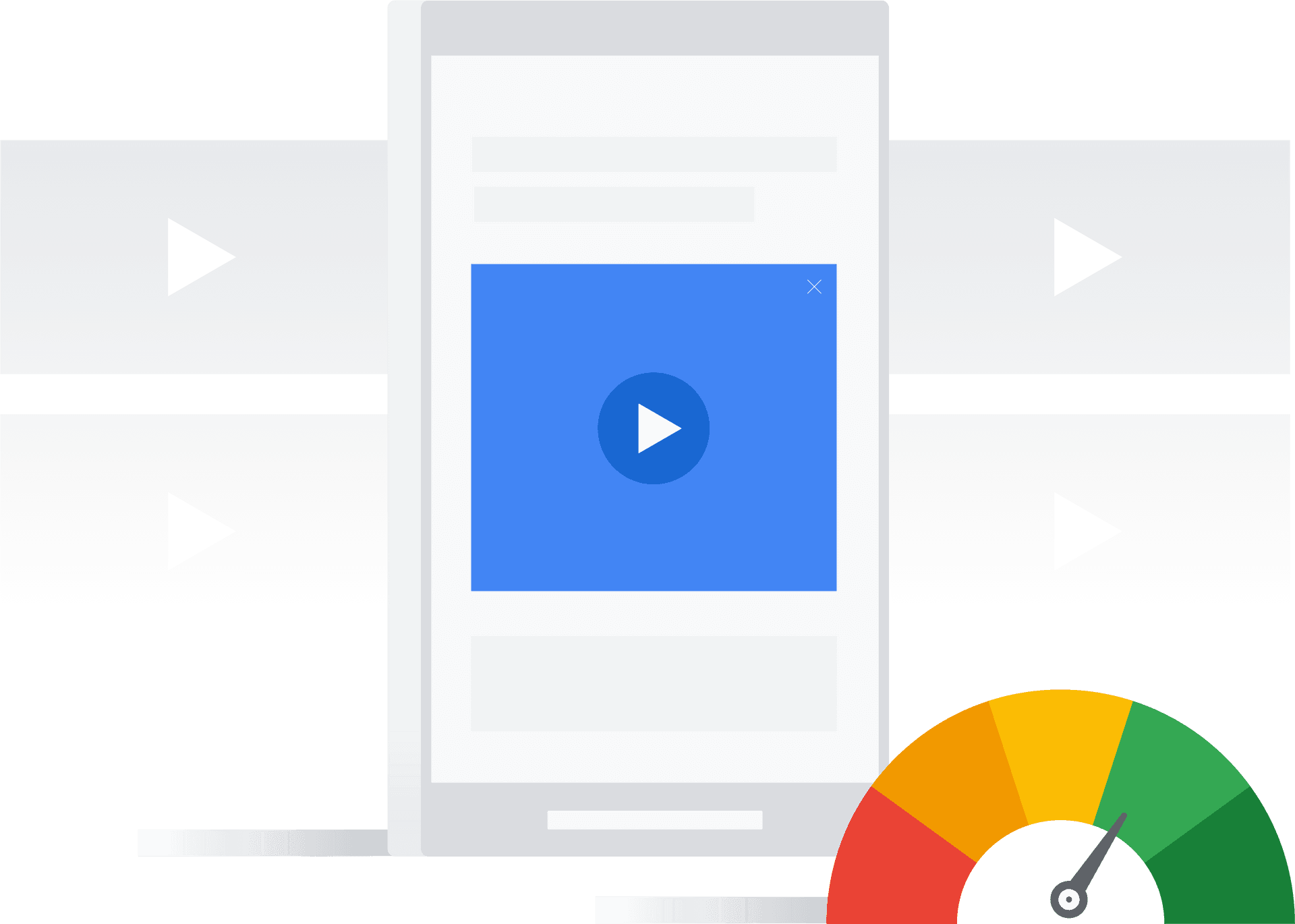 Online Video Ad Concept PNG Image