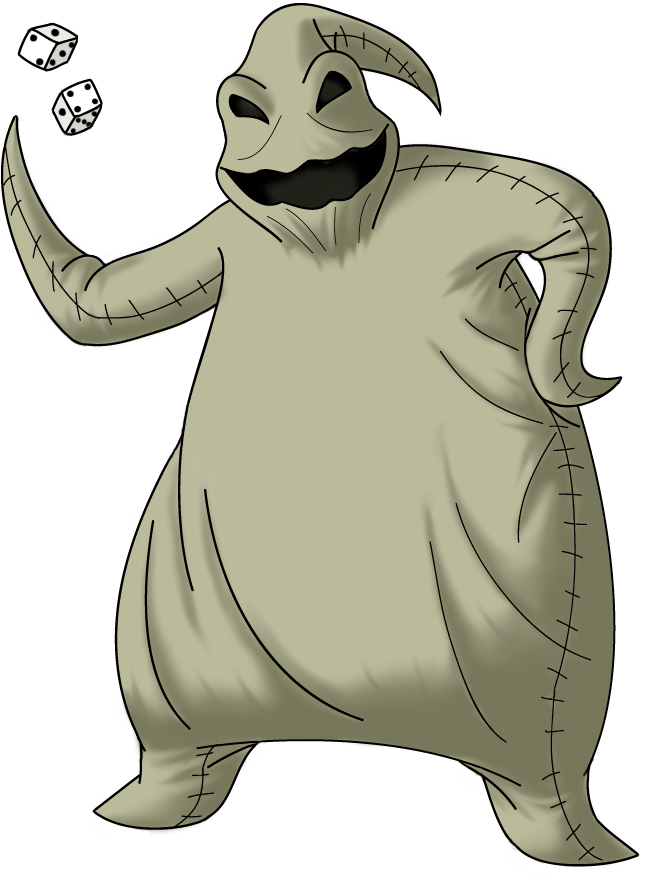 Oogie Boogie Character Illustration PNG Image