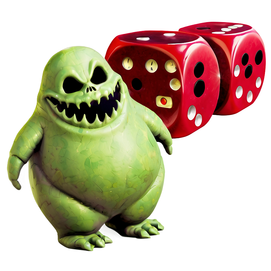 Oogie Boogie Dice Png Fiv PNG Image