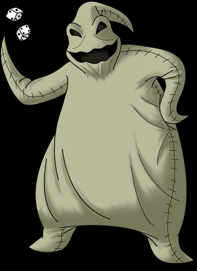 Oogie_ Boogie_ Dice_ Toss PNG Image