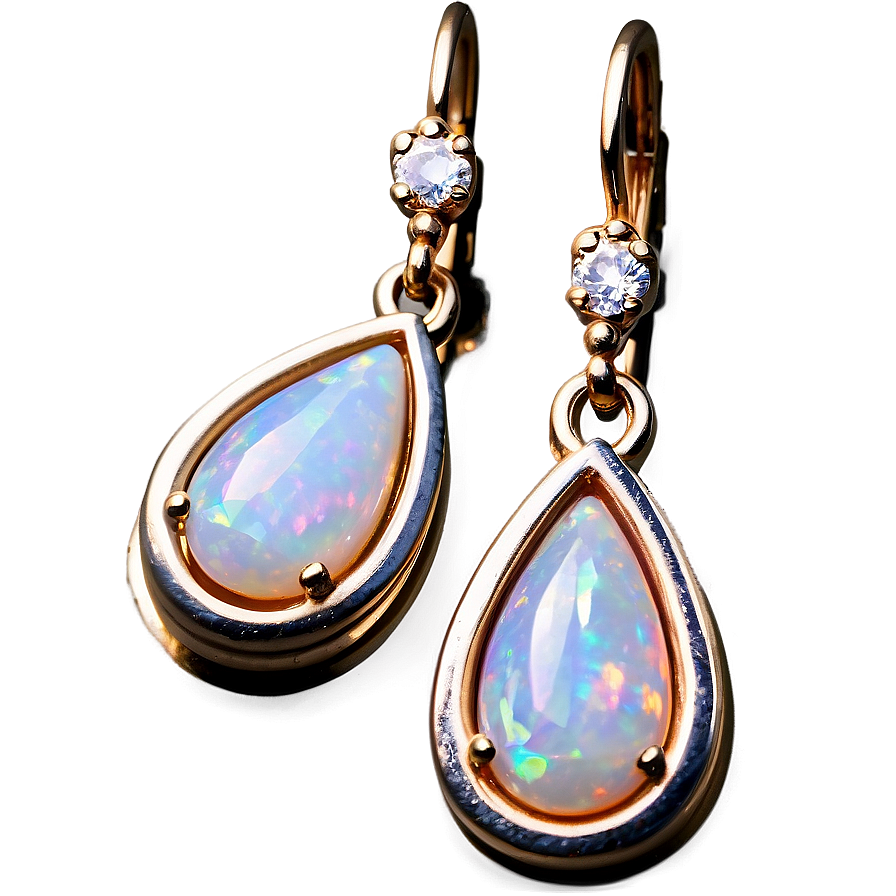 Opal Earrings Dazzle Png Rcx88 PNG Image