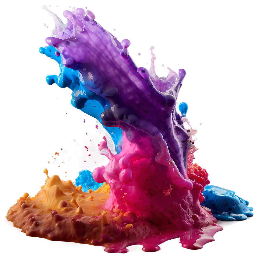 Opaque Color Splash Png Heb PNG Image