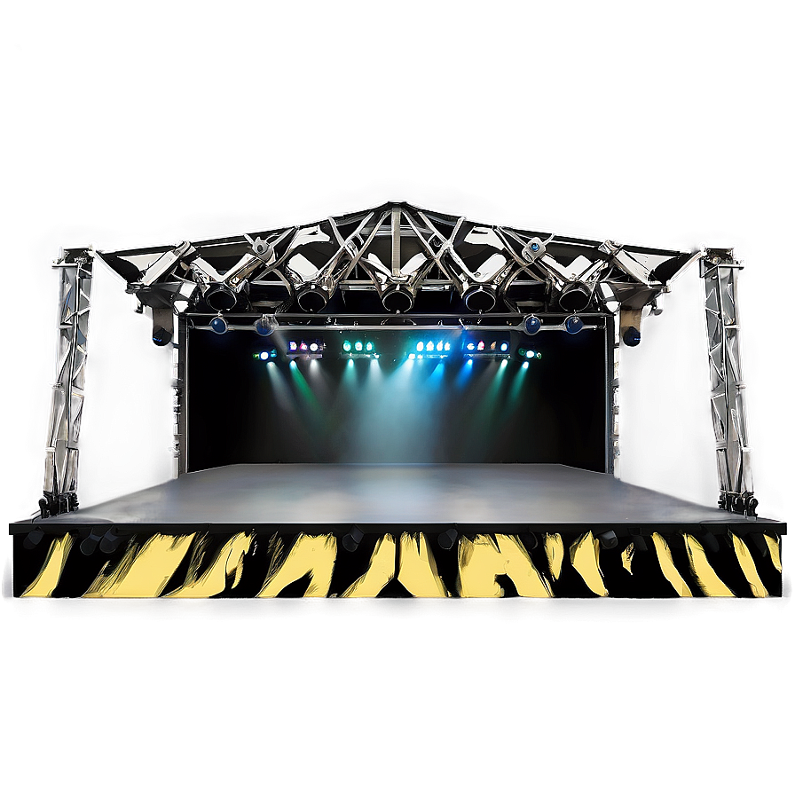 Open Air Concert Stage Png Wjf PNG Image