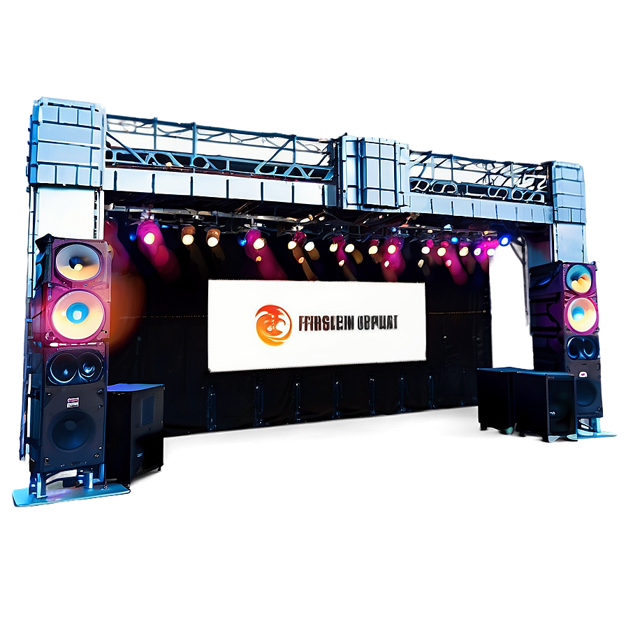 Open Air Concert Stage Png Xsg PNG Image