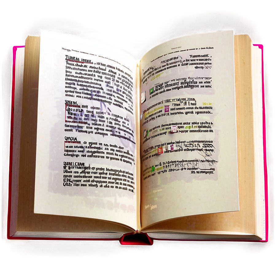 Open Book In Library Png Ueq PNG Image