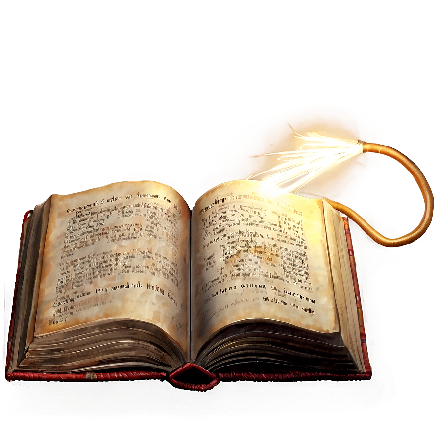 Open Book With Light Png 05232024 PNG Image