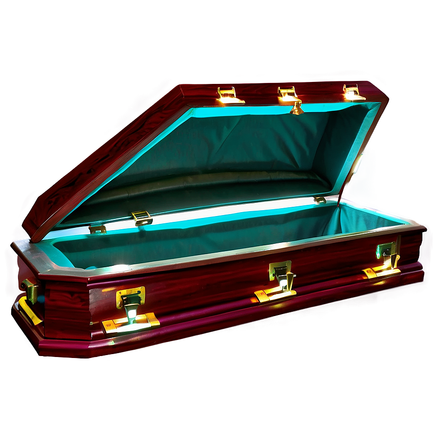 Open Coffin With Light Png Kec PNG Image