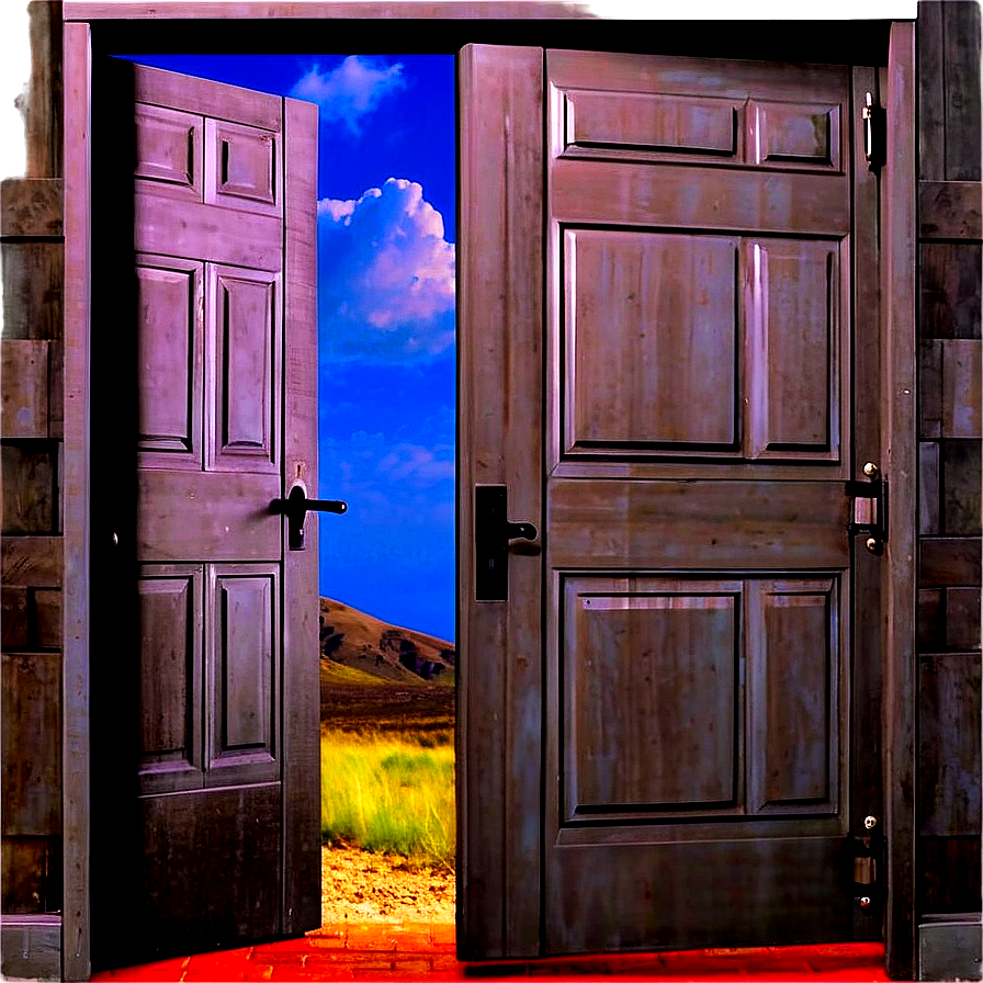 Open Door Into The Unknown Png Cda PNG Image