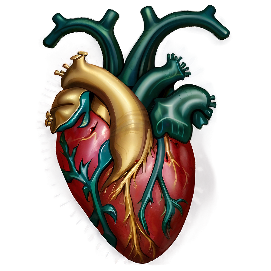 Open Heart Illustration Png Vnl PNG Image