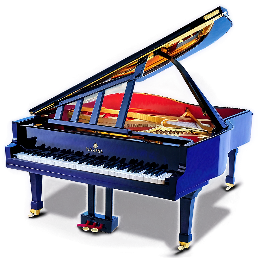 Open Lid Piano Png 05212024 PNG Image