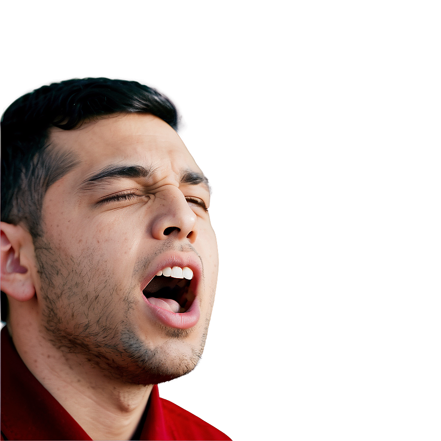 Open Mouth Breathing Heavy Png 40 PNG Image