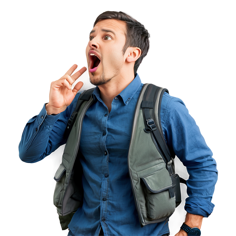 Open Mouth Gasping For Air Png Kmh5 PNG Image