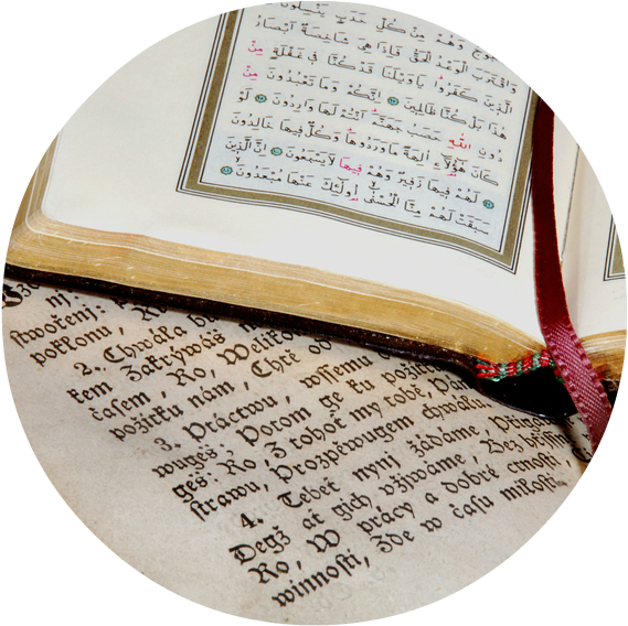 Open Quran Bookwith Bookmark PNG Image