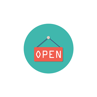 Open Sign Illustration PNG Image