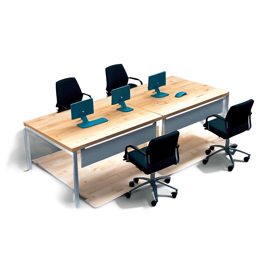 Open Space Office Layout Png 64 PNG Image